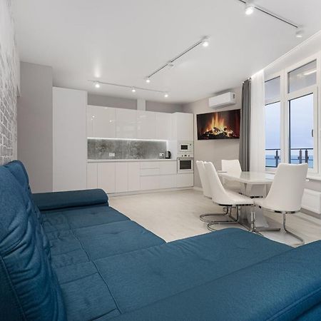 44 Pearl 1-Bedroom Panoramic Sea View Apartment أوديسا المظهر الخارجي الصورة